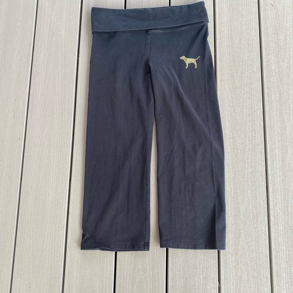 Y2K Victorias Secret LOVE PINK fold over yoga pants